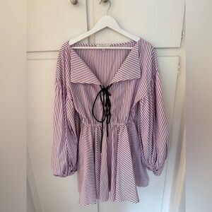 Caroline Constas striped dress